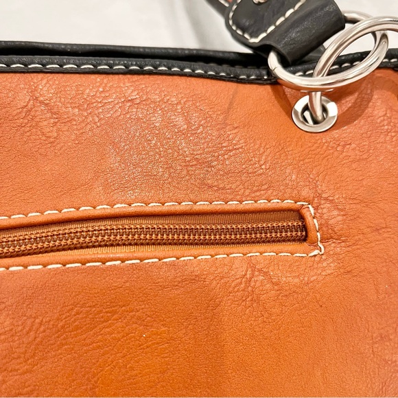 P&G Collection Faux Leather Western Horse Studs Handbag NWT SOLD AS IS - Picture 8 of 16